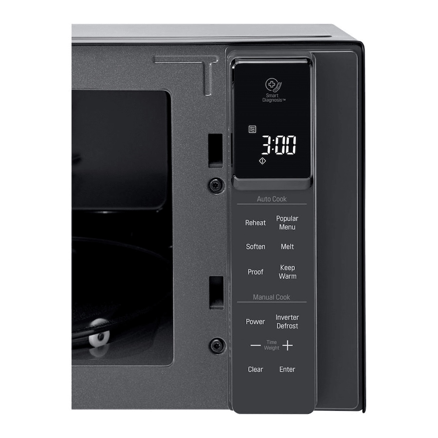 LG MS2596OB 25L NeoChef Smart Inverter Microwave Oven