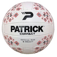 Patrick Netball Contact Red / Black / Silver - Size 5