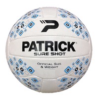 Patrick Netball Sure Shot Blue / Black / Silver - Size 4