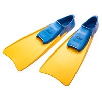 Swimfit Glide Rubber Fins - 1-3 - Yellow / Blue