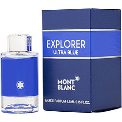 Explorer Ultra Blue by Mont Blanc, 3.3 oz Eau De Parfum Spray for Men main image 0