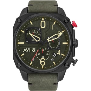 Avi-8 Chronograph AV-4052-08 Green Stainless Steel Unisex Watch