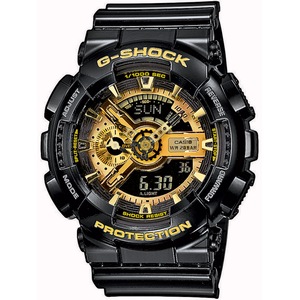 Casio G-Shock Chronograph GA-110GB-1AER Black Resin Mens Watch