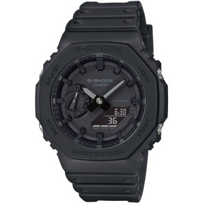 Casio G-Shock Chronograph GA-2100-1A1ER Black Resin Mens Watch