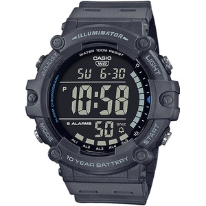 Casio Sports AE-1500WH-8BVEF Black Dial Grey Resin Mens Watch