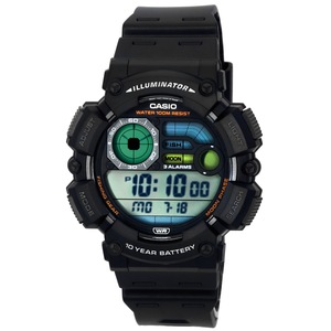 Casio Sports WS-1500H-1A Black Resin Mens Watch