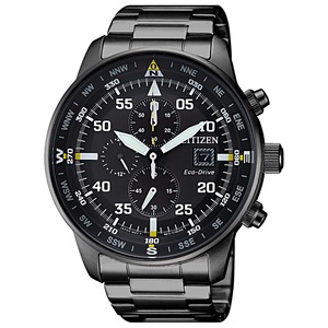 Citizen Chronograph CA0695-84E Black Stainless Steel Unisex Watch