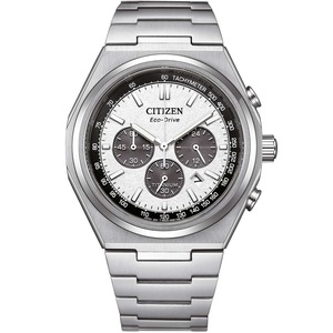 Citizen Chronograph CA4610-85A White Dial Silver Titanium Unisex Watch