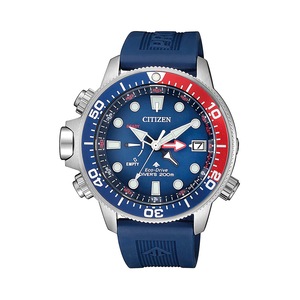 Citizen Eco-Drive Promaster Chronograph BN2038-01L Blue Rubber Mens Watch