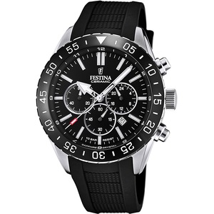 Festina Chronograph F20515/2 Black Silicone Unisex Watch