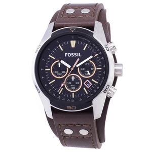 Fossil Coachman Chronograph CH2891 Brown Leather Womens Watch