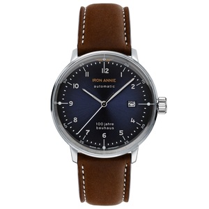 Iron Annie 50563 Blue Dial Brown Leather Unisex Watch