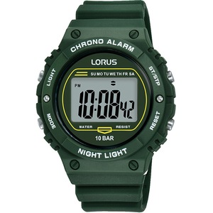 Lorus Sports R2309PX9 Green Rubber Unisex Watch