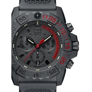 Luminox Chronograph XS.3581.EY Black Silicone Unisex Watch