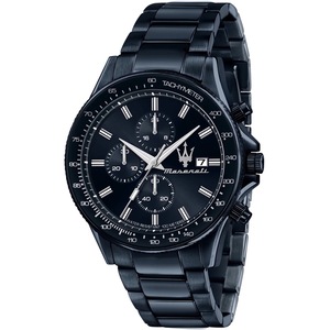 Maserati Chronograph R8873640023 Blue Stainless Steel Unisex Watch