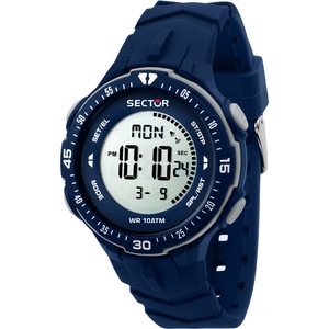 Sector Chronograph R3251280002 Grey Dial Blue Silicone Unisex Watch