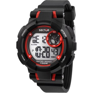 Sector Chronograph R3251283001 Grey Dial Black Plastic Unisex Watch