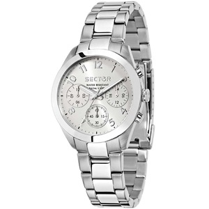 Sector Chronograph R3253588502 Silver Stainless Steel Unisex Watch