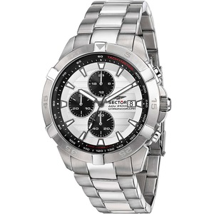 Sector Chronograph R3273643005 Silver Stainless Steel Unisex Watch