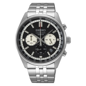 Seiko Chronograph SSB429P1 Steel Stainless Steel Mens Watch