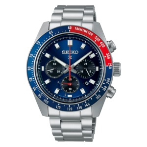 Seiko Prospex Chronograph SSC913P1 Blue Dial Steel Stainless Steel Mens Watch