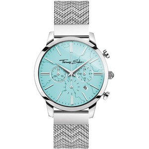 Thomas Sabo Chronograph WA0366-201-215 Silver Stainless Steel Unisex Watch