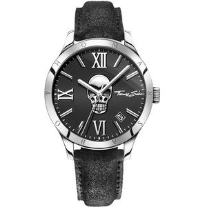 Thomas Sabo WA0210-218-203 Black Leather Unisex Watch