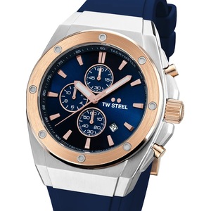 TW Steel Chronograph CE4105 Blue Unisex Watch