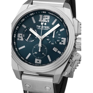 TW Steel Chronograph TW1114 Grey Silicone Unisex Watch