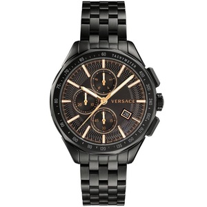 Versace Chronograph VEBJ00618 Black Stainless Steel Unisex Watch