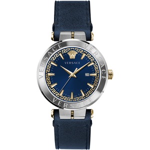 Versace VE2F00221 Blue Leather Unisex Watch