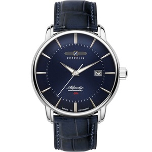 Zeppelin 8460-3 Blue Leather Unisex Watch