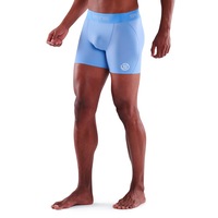 Skins Men's Series-1 Activewear Short Sky Blue