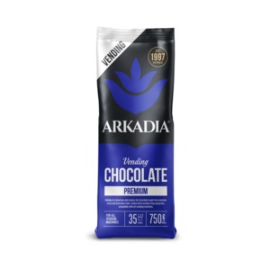 Arkadia Vending Chocolate Premium 750g -buy single bag or box of 12