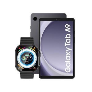 Samsung Galaxy Tab A9 8.7-inch 4GB 64GB Wifi Only (Brand New) + Smart Watch (Y23 Ultra) (Bundle Deal)