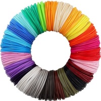 3D Printing Pen PLA Filament 100m Random Colours 5m Each