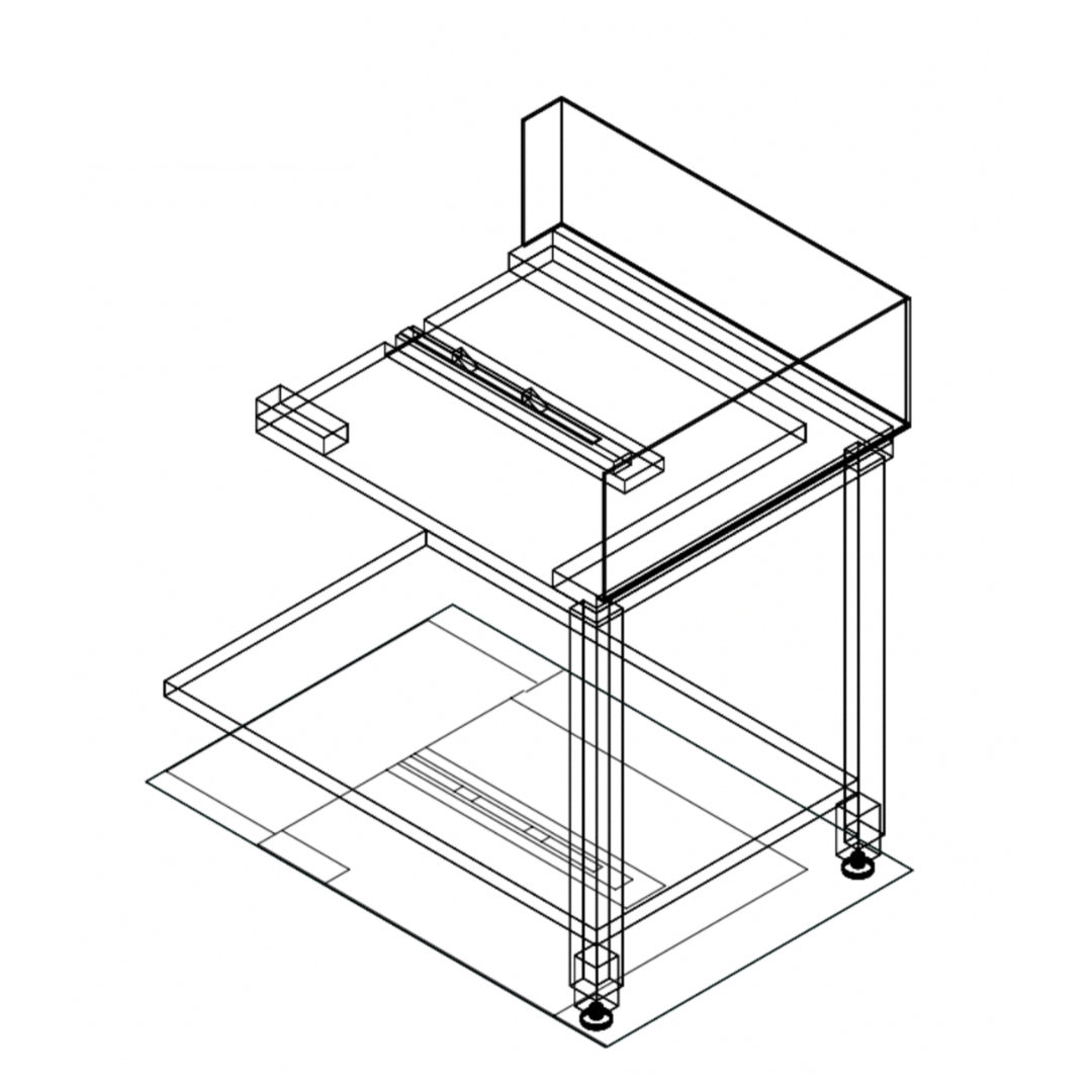 Buy Fagor Stainless Steel Corner Bench W/ Introduction Of Baskets By ...