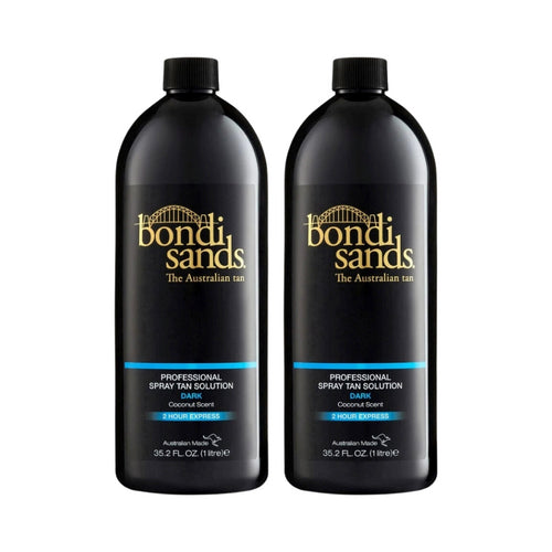 Solution De Bronzage Instantané Bondi Sands Professional Spray Tan - Dark - 1 Litre - Neuf