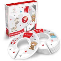 Baby Wardrobe Size Dividers - Bear