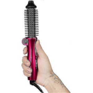 2024 New Mini Electric Curling Brush With Travel Bag, Technology