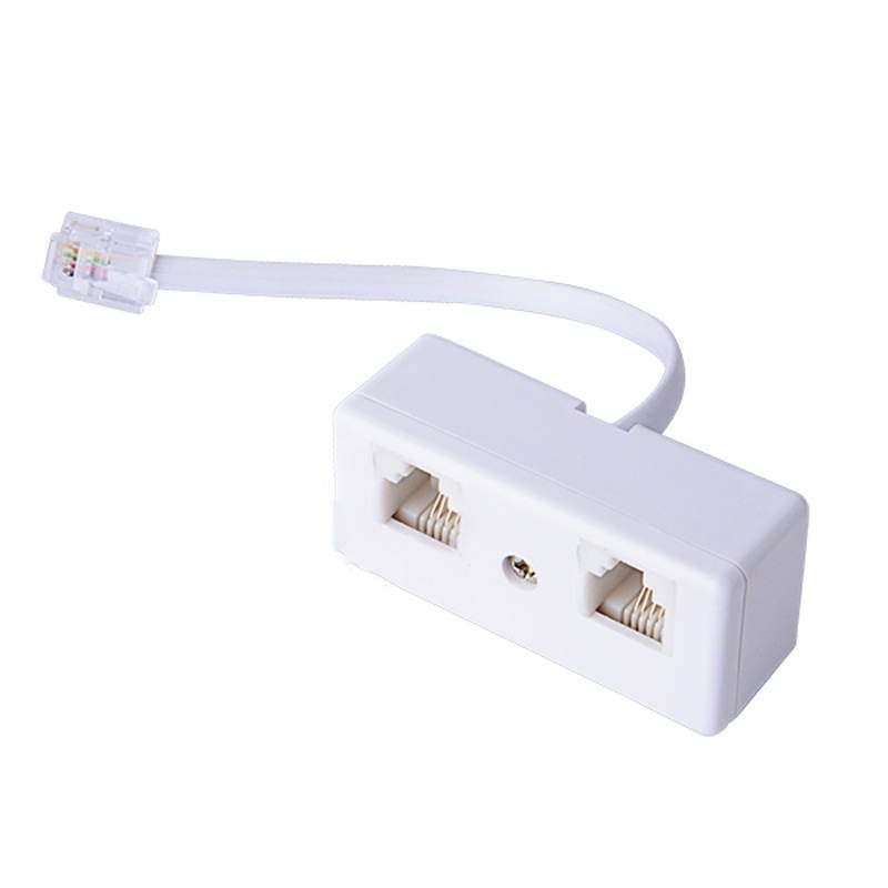 Buy 2Way RJ11 Telephone Plug To RJ11 Socket Adapter And Splitter For buy-2way-rj11-telephone-plug-to-rj11-socket-adapter-and-splitter-for