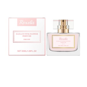 Roxelis Delicate Powdery Floral Water Pink Ladies Stay Fragrance Fresh And Gentle Exudes Fragrance Everyday Perfume Spray