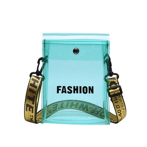 Women Small Crossbody Bag Clear Phone Purse With Adjustable Strap-Green