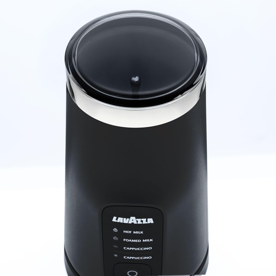 Lavazza, MilkEasy Plus, Electric Hot & Cold Milk Frother, Black