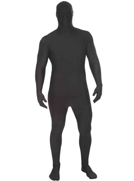 Morphsuit Noir Intégral – Costume Seconde Peau Homme – Halloween, Soirée Déguisée
