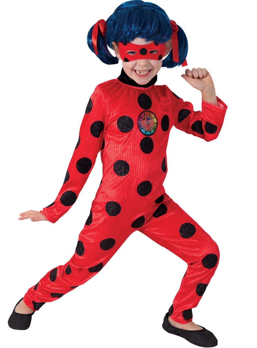 Buy Miraculous Ladybug Deluxe Girls Costume And Wig Set - MyDeal Australia