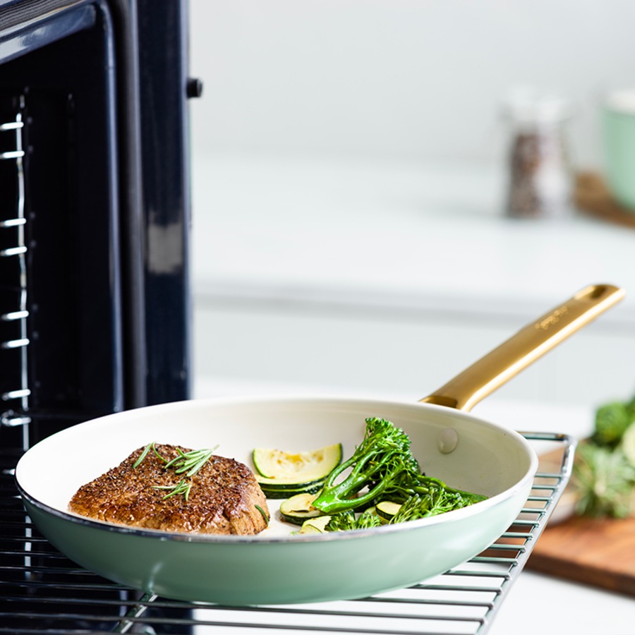 GreenPan Padova 10 Piece Cookware Set Pastel Green