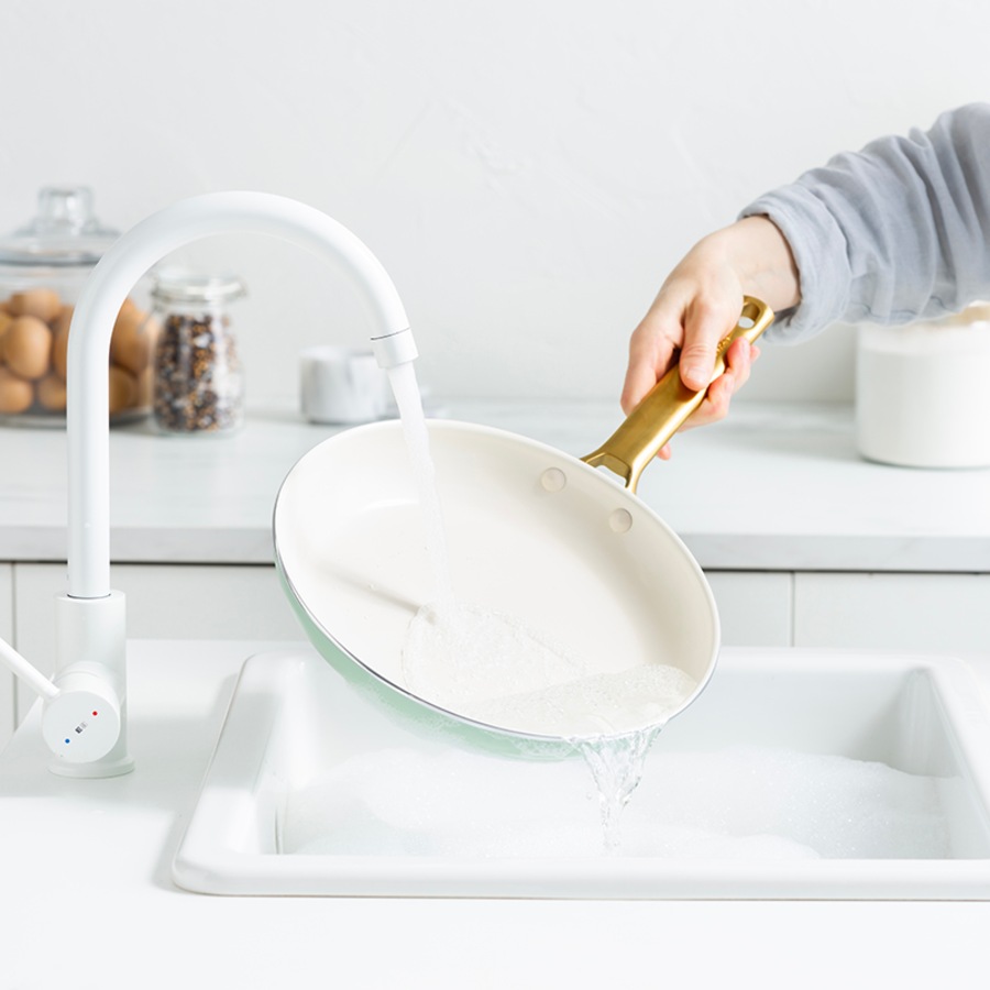 GreenPan Padova 10 Piece Cookware Set Pastel Green