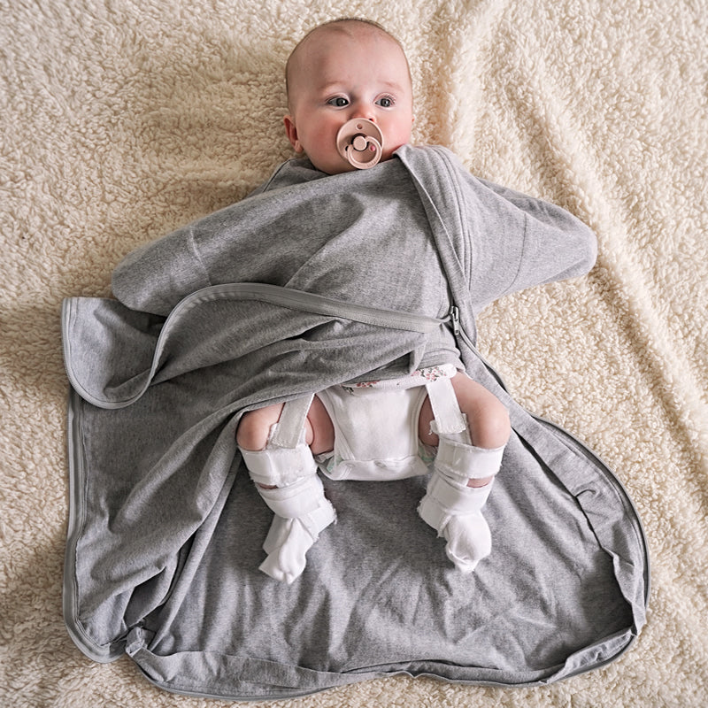 Buy Sleepy Hugs Extra-Wide Sack (Hip Dysplasia) - Cool Grey (All ...