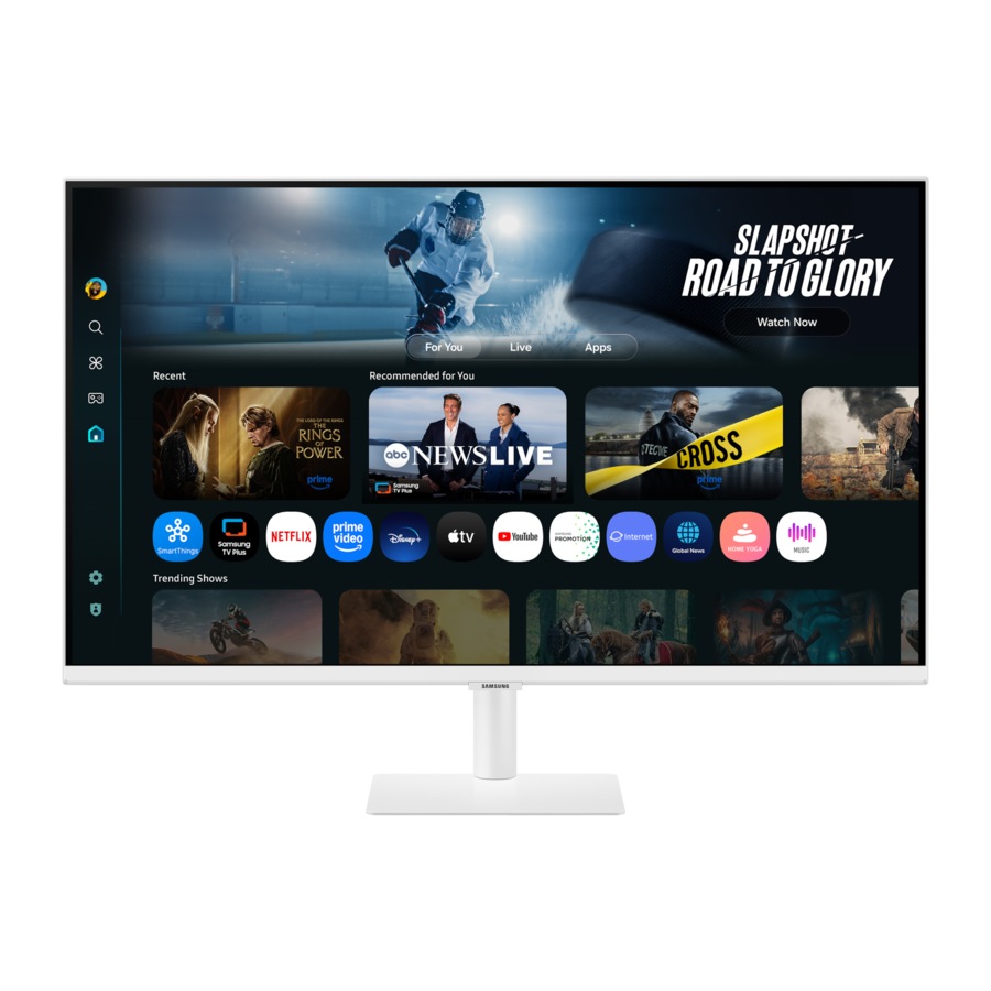 Samsung 32" Smart Monitor M7 M70F (White) 4K Samsung Vision AI (White 32")